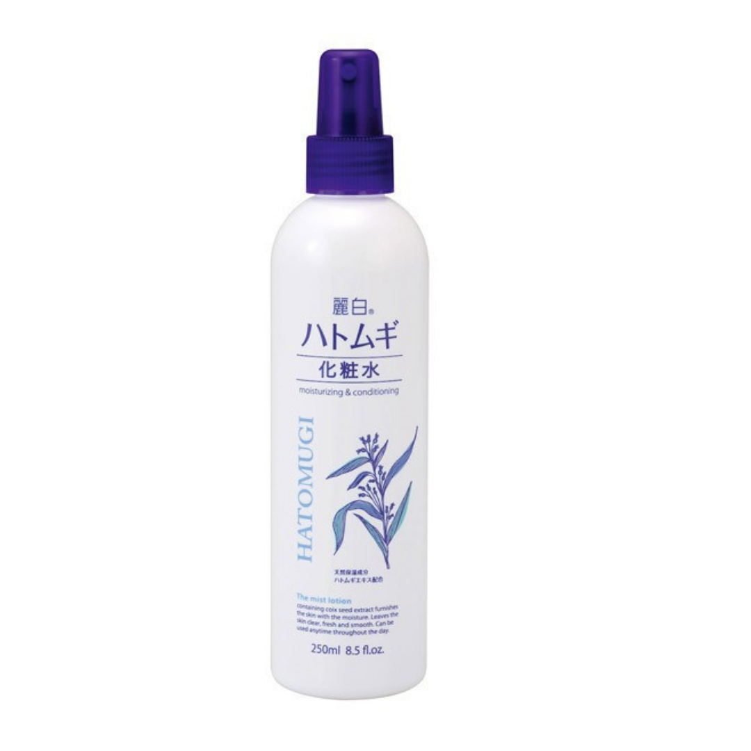 product Lips (6) Kumano Cosme Reihaku Hatomugi The Mist Lotion 250g - Image 1