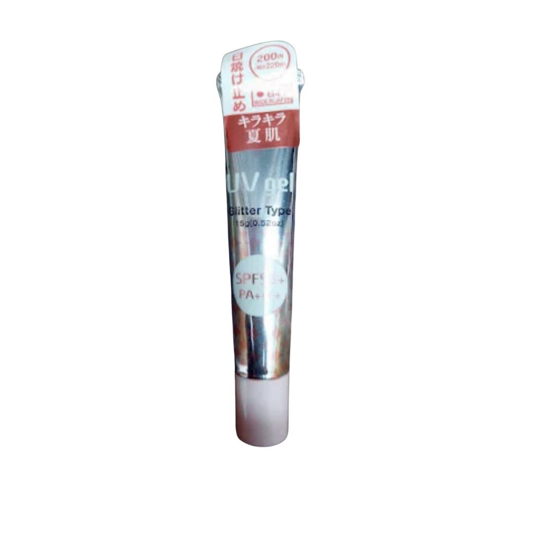 16 Daiso UV Gel Glitter Type sunscreen SPF 50+ and PA++++ - Image 1