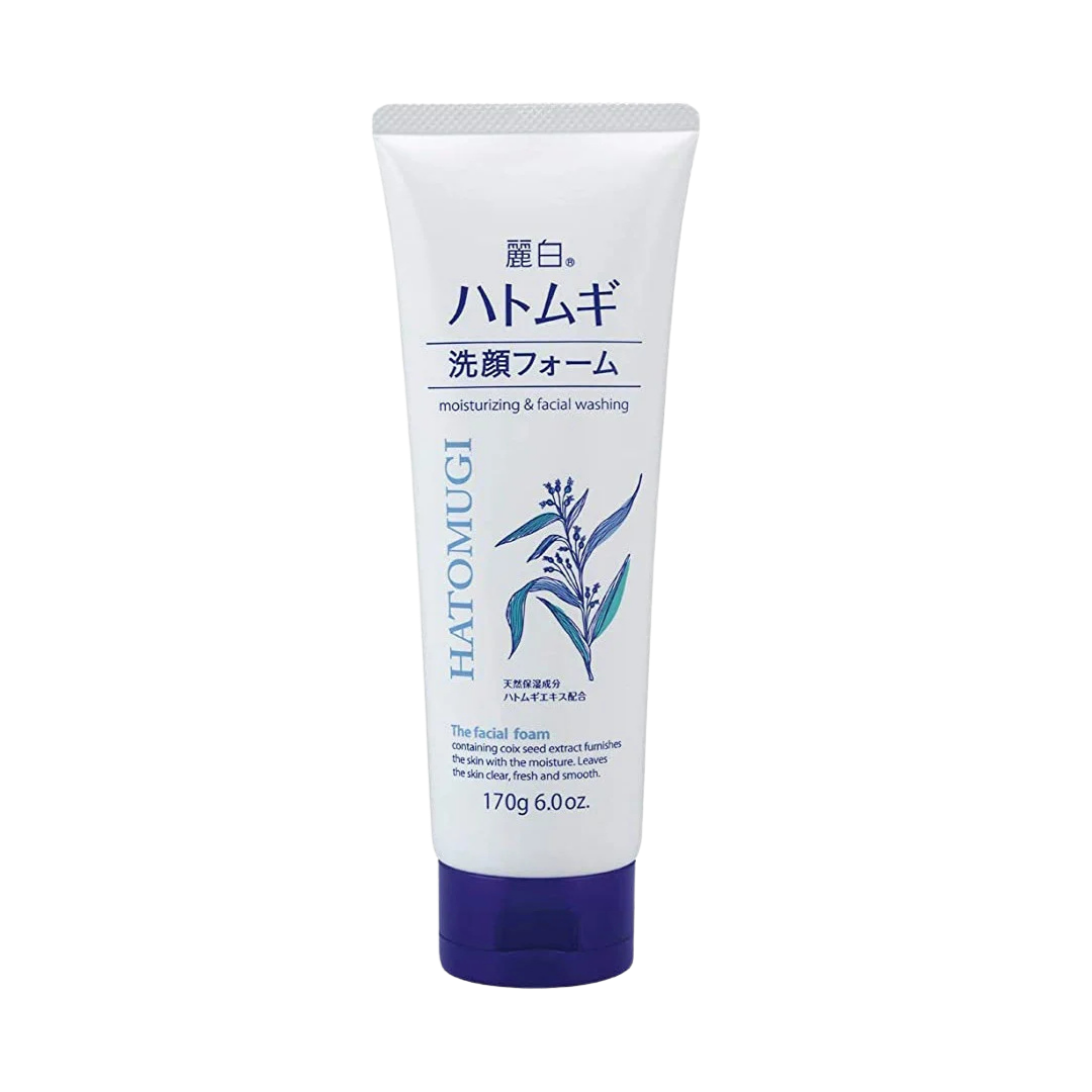 6_20260202_131055_0005 KUMANO White Hatomugi Face Wash Foam 130g - Image 1