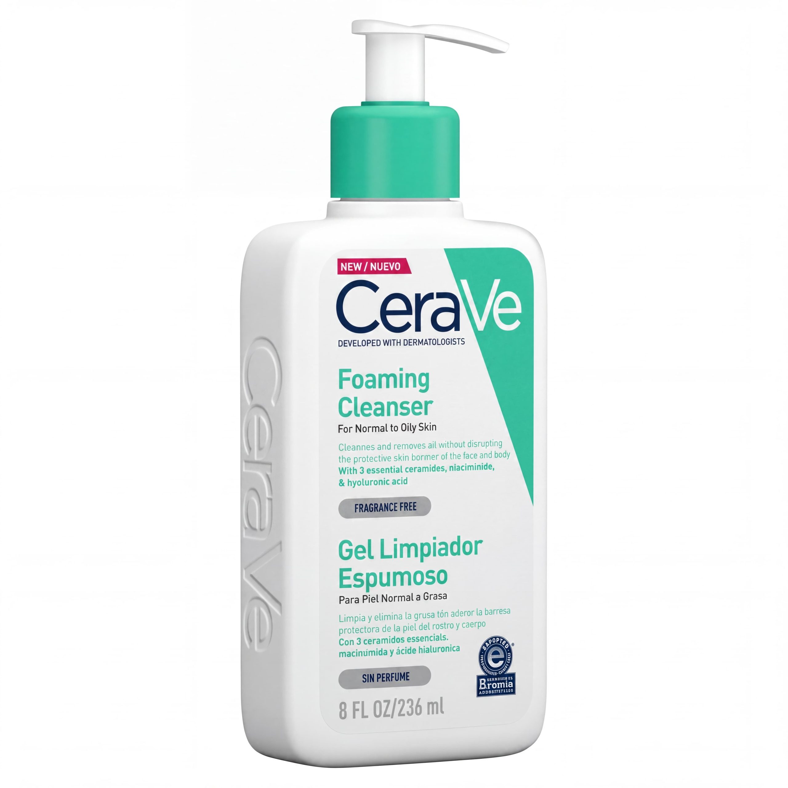 Edit_image_size_and_style_202608301232 CeraVe Foaming Cleanser - Image 1